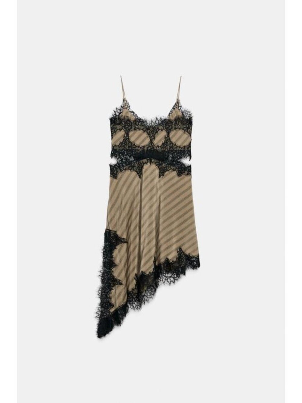 ZARA ZW COLLECTION CUT-OUT SLIP DRESS - Picture 7 of 8